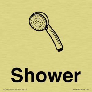 Dementia Shower sign